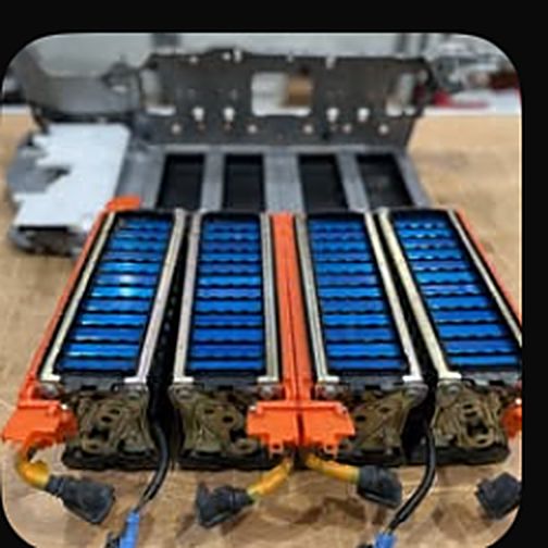 Hybrid battery module service
