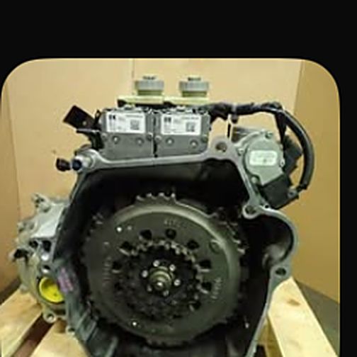 Hybrid car gearbox unit